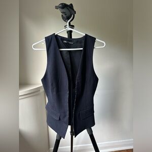 Pinstripe Vest  - Size XS